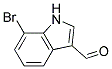 7-Bromoindole-3-carboxaldehyde Struktur