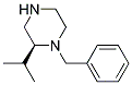 (2s)-1-Benzyl-2-Isopropyl-Piperazine Struktur