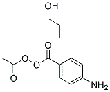 p-Aminobenzoic Acid Propane Diol Acetate Struktur