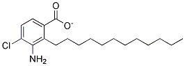 3-Amino-4-chloro  dodecylbenzoate Struktur