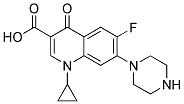 Ciprfloxacin Struktur