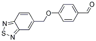 4-(2,1,3-Benzothiadiazol-5-ylmethoxy)benzaldehyde Struktur