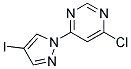 4-Chloro-6-(4-iodo-1H-pyrazol-1-yl)pyrimidine Struktur