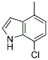 7-Chloro-4-methyl-1H-indole Struktur