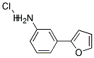 3-Fur-2-ylaniline hydrochloride Struktur