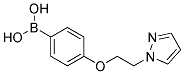 4-[2-(1H-Pyrazol-1-yl)ethoxy]benzeneboronic acid Struktur