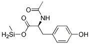 METHYLSILANOL ACETYLTYROSINE Struktur