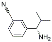 3-((S)-1-amino-2-methylpropyl)benzonitrile Struktur