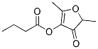 4-BUTYROXY-2,5-DIMETHYL-3(2H)-FURANONE Struktur