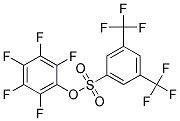 PENTAFLUOROPHENYL 3,5-BIS-TRIFLUOROMETHYL-BENZENESULFONATE 96% Struktur