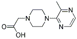 [4-(3-methylpyrazin-2-yl)piperazin-1-yl]acetic acid Struktur