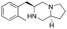 (3S,8aS)-3-(2-methylbenzyl)octahydropyrrolo[1,2-a]pyrazine Struktur