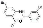 (3-Bromo-benzyl)-(5-bromo-2-nitro-phenyl)-amine Struktur