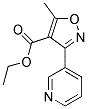 ethyl 5-methyl-3-pyridin-3-ylisoxazole-4-carboxylate Struktur