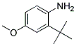 2-tert-butyl-4-methoxyaniline Struktur