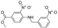 3-Nitro-4-(3-nitro-benzylamino)-benzoic acid methyl ester Struktur