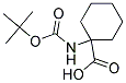 CIS-1S-(TERT-BUTYLOXYCARBONYL-AMINO)-CYCLOHEXYL-3R-CARBOXYLIC ACID Struktur