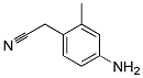 4-AMINO-2-METHYLPHENYLACETONITRILE Struktur