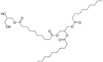 GlycerolTricatrinate Struktur