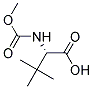 Methoxycarbonyl-L-tert-leucine Struktur