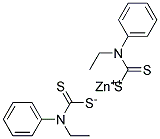 Zinc N-ethylphenyldithiocarbamate Struktur