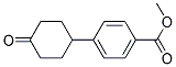 4-[4-(Methoxycarbonyl)phenyl]cyclohexanone Struktur