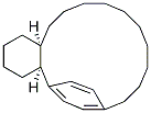 (4AA,18AA)-1,2,3,4,4A,9,10,11,12,13,14,15,16,17,18,18A-HEXADECAHYDRO-5,8-ETHENOBENZOCYCLOHEXADECENE Struktur