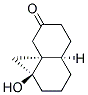 (4AA,8A,8AA)-8-HYDROXY-8,8A-DIMETHYLOCTAHYDRO-2(1H)-NAPHTHALENONE Struktur