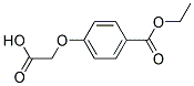 (P-(ETHOXYCARBONYL)PHENOXY)ACETICACID Struktur