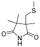 3,3,4-TRIMETHYL-4-(METHYLTHIOMETHYL)-2,5-DIOXOPYRROLIDINE Struktur