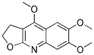 4,6,7-TRIMETHOXY-2,3-DIHYDROFURO(2,3-B)QUINOLINE Struktur