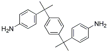 4,4'-(P-PHENYLENEDIISOPROPYLIDENE)DIANILINE Struktur