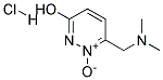 6-((DIMETHYLAMINO)METHYL)-3-PYRIDAZINOL1-OXIDEHYDROCHLORIDE Struktur