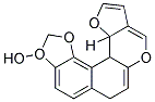 6A,12A-DIHYDRO-6H-(1,3)DIOXOLO(4',5':5,6)BENZOFURO(3,2-C)CHROMEN-3-OL Struktur