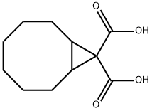 BICYCLO(6.1.0)NONANE-9,9-DICARBOXYLICACID Struktur