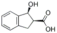 CIS-1-HYDROXY-2-INDANYLFORMATE Struktur