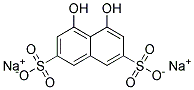 DISODIUM4,5-DIHYDROXY-2,7-NAPHTHALENEDISULFONATE Struktur