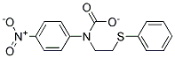 P-NITROPHENYL(2-(PHENYLTHIO)ETHYL)CARBAMATE Struktur