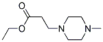 3-(4-Methyl-piperazin-1-yl)-propionicacidethylester Struktur