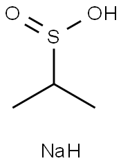 Isopropylsulfinicacid,sodiumsalt Struktur