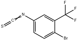 4-Bromo-3-trifluoromethylphenylisothiocyanate Struktur