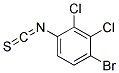 4-Bromo-2,3-dichlorophenylisothiocyanate Struktur