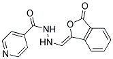 (Z)-N'-((3-Oxoisobenzofuran-1(3H)-ylidene)methyl)isonicotinohydrazide Struktur