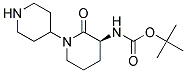 (S)-3-N-BOC-AMINO-[1,4']BIPIPERIDINYL-2-ONE
 Struktur