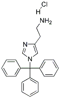 4-AMINOETHYL-1-TRITYLIMIDAZOLE HYDROCHLORIDE
 Struktur