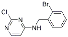 N-(2-bromobenzyl)-2-chloropyrimidin-4-amine Struktur