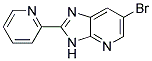 6-bromo-2-pyridin-2-yl-3H-imidazo[4,5-b]pyridine Struktur