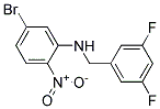 (5-Bromo-2-nitro-phenyl)-(3,5-difluoro-benzyl)-amine Struktur