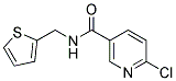 6-Chloro-N-thiophen-2-ylmethyl-nicotinamide Struktur