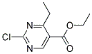 ethyl 2-chloro-4-ethylpyrimidine-5-carboxylate Struktur